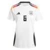 Maillot de Supporter Allemagne Kimmich 6 Domicile Euro 2024 Pour Femme